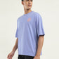 Men's Solid Loose Fit T-Shirt - Side View