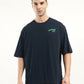Men's Graphic Print Loose Fit T-shirt - Front View