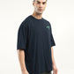 Men's Graphic Print Loose Fit T-shirt - Side View
