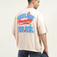 Men's Graphic Print Loose Fit T-shirt - Styleshot View