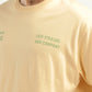 Men's Graphic Print Loose Fit T-Shirt - Detail View