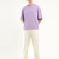 Men's Graphic Print Loose Fit T-shirt - ModelFront View