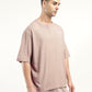 Men's Graphic Print Loose Fit T-Shirt - Side View