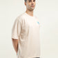 Men's Graphic Print Loose Fit T-shirt - Side View