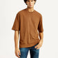 Men's Solid Loose Fit T-shirt - Styleshot View