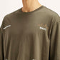 Men's Typography Loose Fit T-Shirt - Detail View