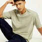 Men's Graphic Print Loose Fit T-shirt - Elevated View
