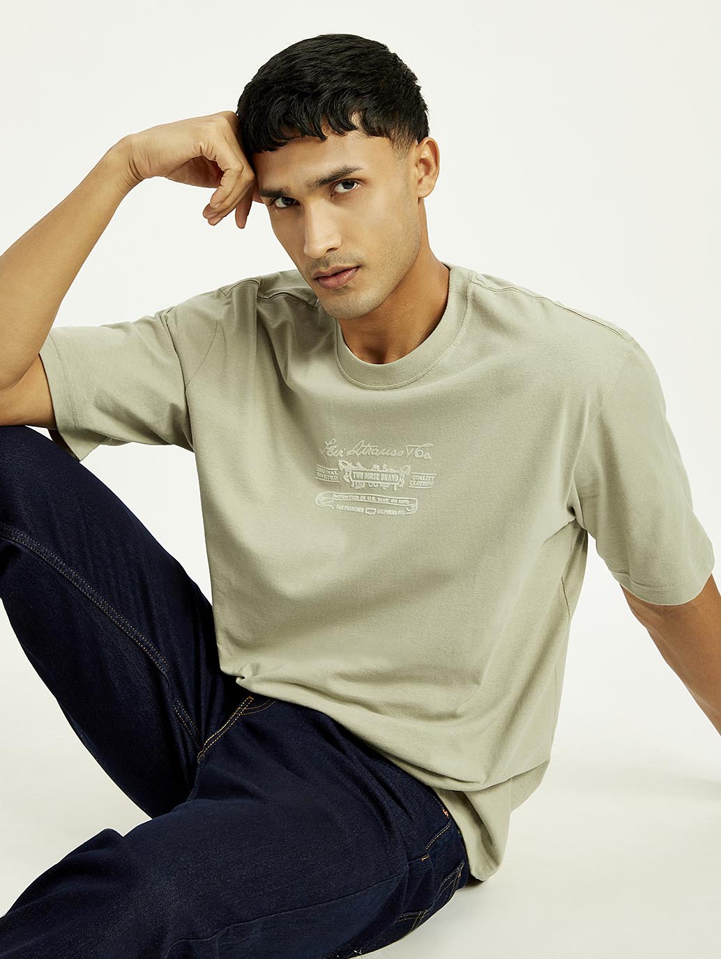 Men's Graphic Print Loose Fit T-shirt