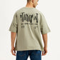 Men's Graphic Print Loose Fit T-shirt - Back View
