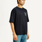 Men's Graphic Loose Fit T-Shirt - Side View