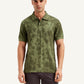 Men's Tie -Dye Slim Fit Polo T-Shirt - Front View