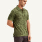Men's Tie -Dye Slim Fit Polo T-Shirt - Side View