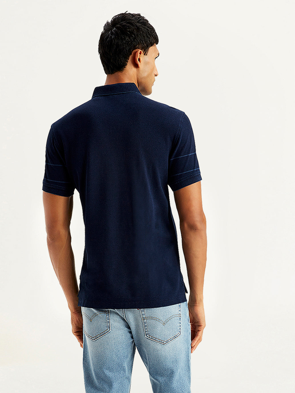Men's Brand Logo Slim Fit Polo T-Shirt - 96abb30d-b6fa-4fce-bd47-f19e57d4e53e View