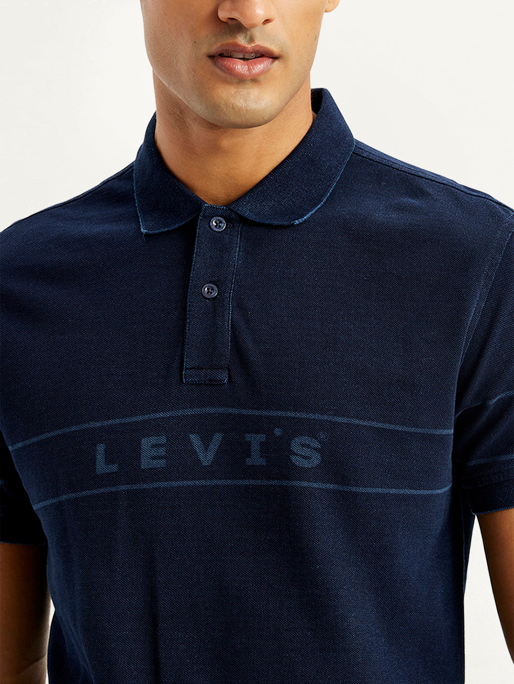 Men's Brand Logo Slim Fit Polo T-Shirt - e02e0a58-271a-4c00-b65e-cc89b34844a7 View