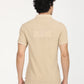 Men's Embroidered Slim Fit Polo T-Shirt - Back View