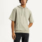 Men's Typographic Printed Hooded Sweatshirt - Styleshot View