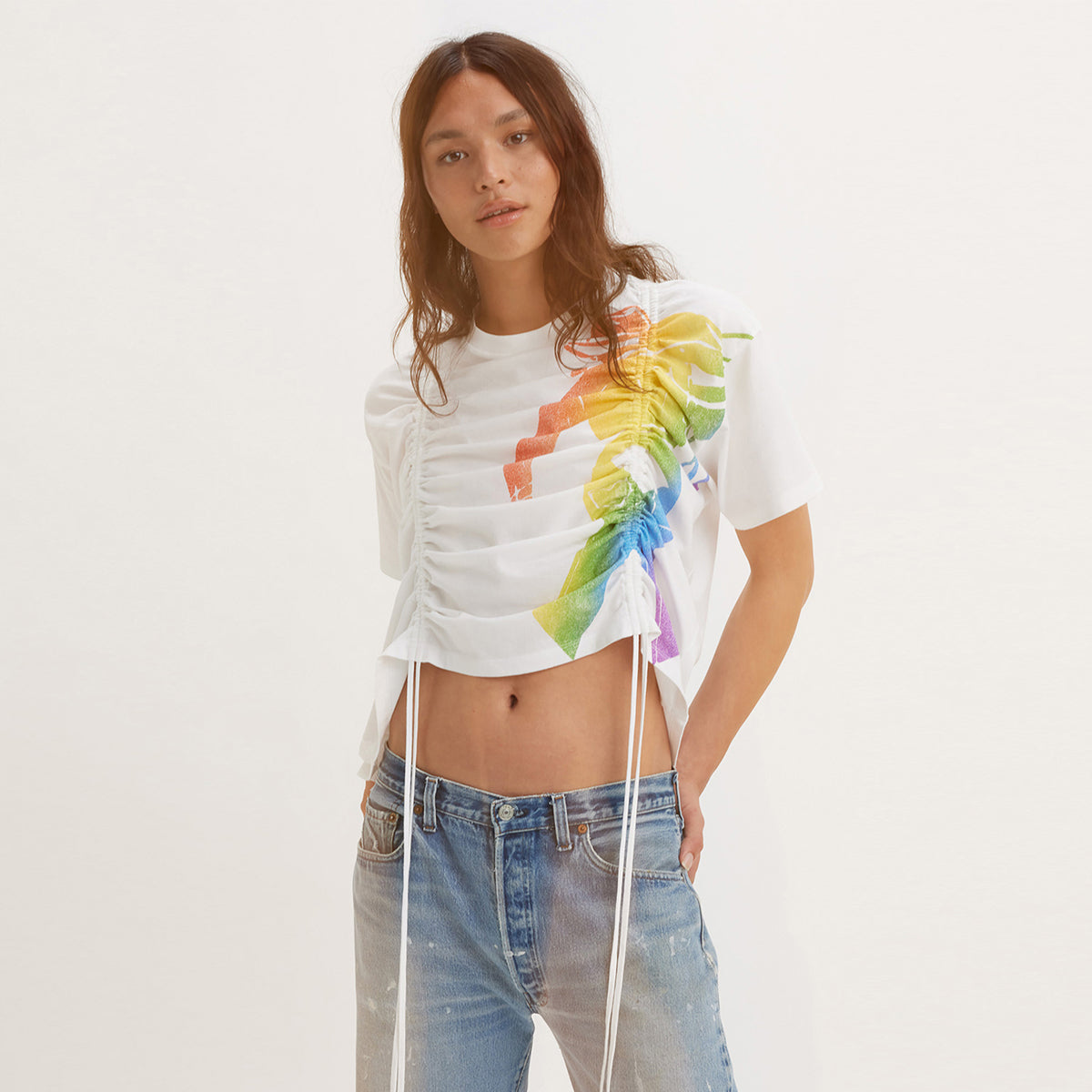 Women's Graphic Print Crew Neck T-shirt - a1b651a3-0bb3-4db0-bfd2-50e2417c14ea View