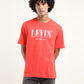 Men's Brand Logo Oversized T-Shirt - Front View