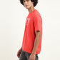 Men's Brand Logo Oversized T-Shirt - Side View