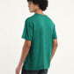 Men's Brand Logo Oversized T-Shirt - Back View
