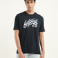 Men's Brand Logo Oversized T-Shirt - Front View