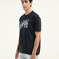 Men's Brand Logo Oversized T-Shirt - Side View