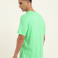 Men's Brand Logo Loose Fit T-Shirt - Back View