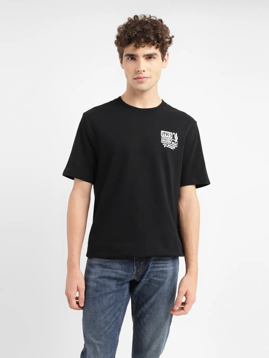 Men's Printed Crew Neck T-shirt - 669dffa0-f5dc-4078-85e7-7fdd69f5aa23 View
