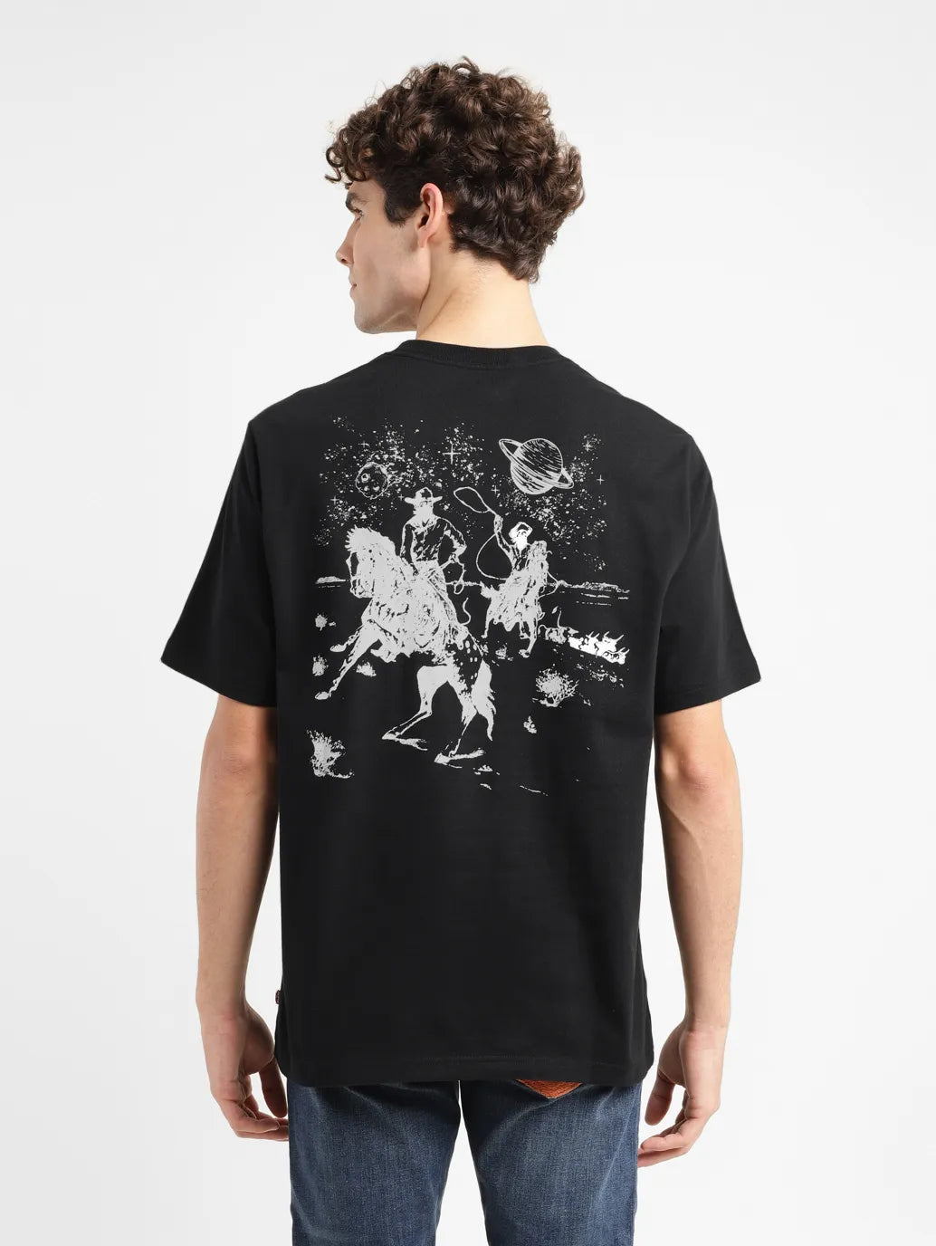 Men's Printed Crew Neck T-shirt - 5cf1aeae-7f98-490e-8e91-e670d641b8da View