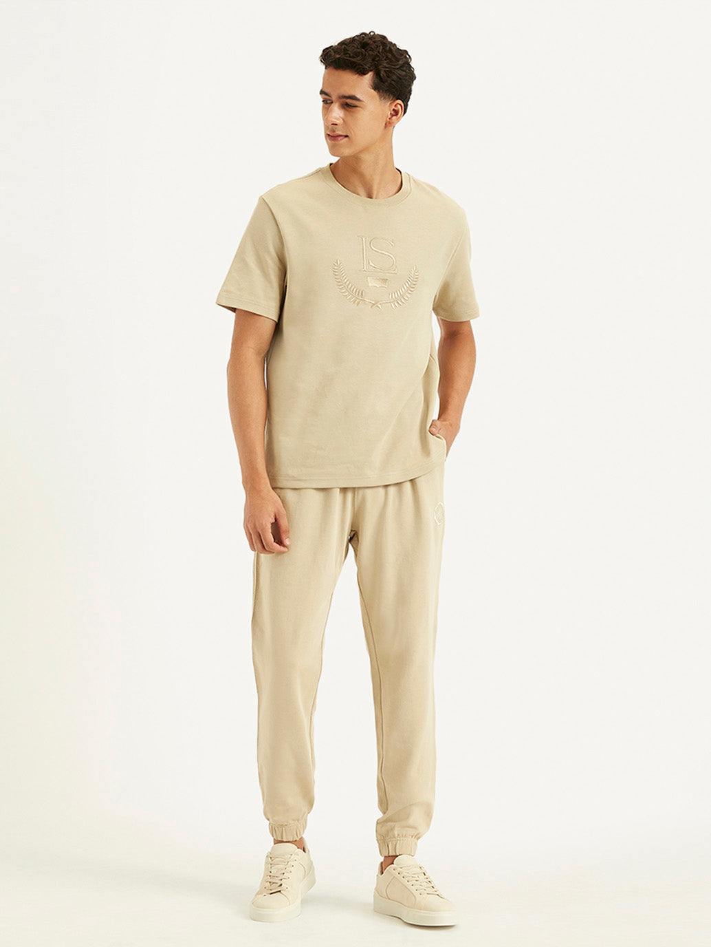 Men's Embroidered Regular Fit T-Shirt - d9636172-6d0d-47b9-ad9d-6f429ee0d6ca View