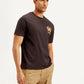 Men's Typography Crew Neck T-shirt - Side View