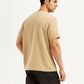 Men's Typographic Print Crew Neck T-Shirt - Back View