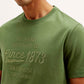 Men's Typography Crew Neck T-shirt - Detail View