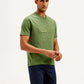 Men's Typography Crew Neck T-shirt - Side View