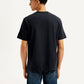 Men's Typography Crew Neck T-shirt - Back View