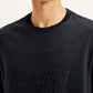 Men's Typography Crew Neck T-shirt - Detail View