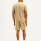 Men's Typography Crew Neck T-shirt - Back View