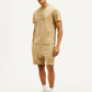 Men's Typography Crew Neck T-shirt - Side View