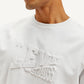Men's Typography Crew Neck T-shirt - Detail View