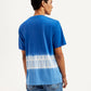 Men's Tie-Dye Crew Neck T-Shirt - Back View