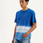Men's Tie-Dye Crew Neck T-Shirt - Side View