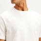 Men's Brand Logo Crew Neck T-shirt - Detail View