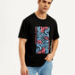 Men's Graphic Print Crew Neck T-Shirt - Styleshot View