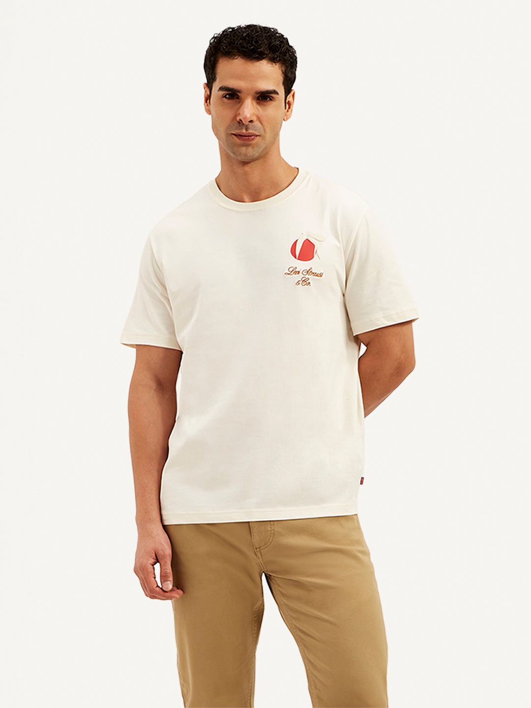 Men's Graphic Print T-Shirt - Front View