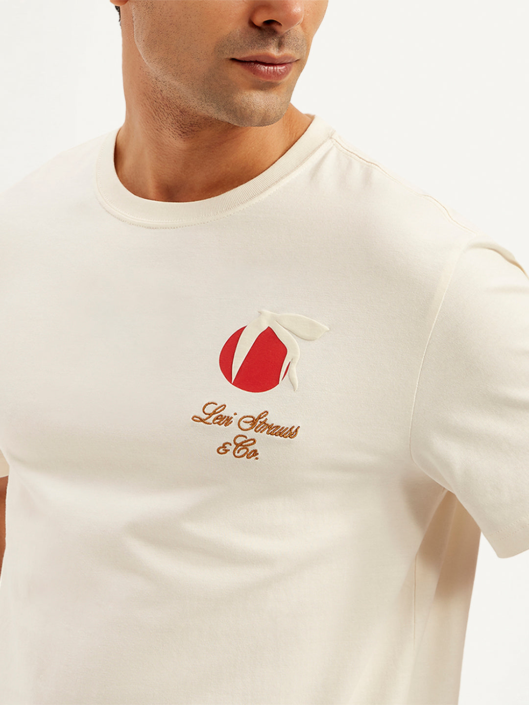 Men's Graphic Print T-Shirt - Detail View