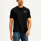 Men's Solid Crew Neck T-shirt - Side View