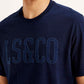 Men's Brand Logo Crew Neck T-shirt - Detail View