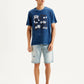 Men's Graphic Print Crew Neck T-shirt - Front View