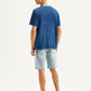 Men's Graphic Print Crew Neck T-shirt - Back View