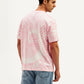 Men's Tie-Dye Crew Neck T-Shirt - Back View